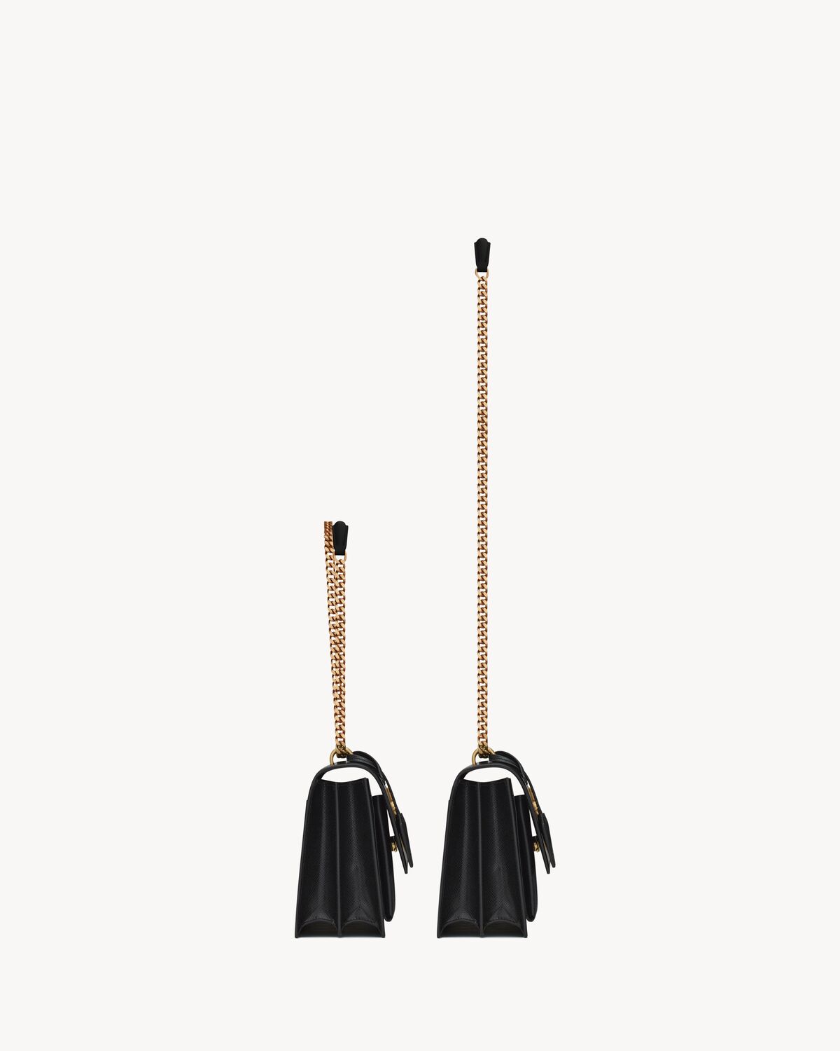 YSL Sunset Medium in Coated-Bark Leather - Image 4